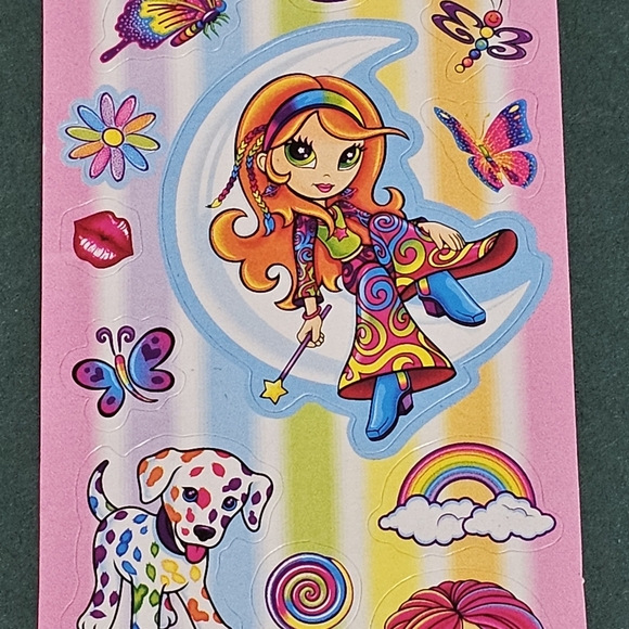 Lisa Frank Friends Forever Sticker Strip - 24 Stickers - Picture 9 of 12